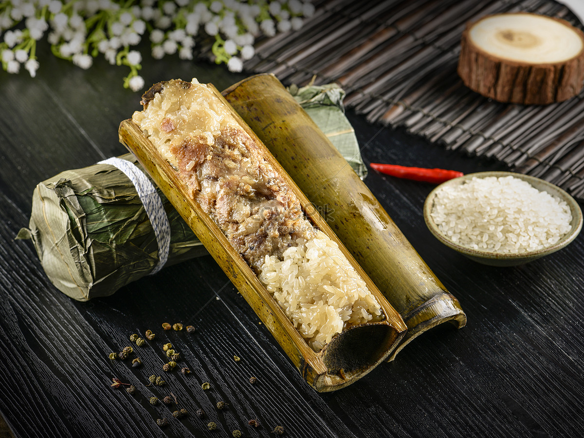 Bamboo Tube Rice