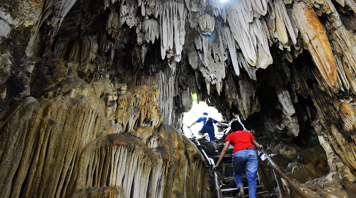 Off the beaten track to On Village's Five Caves