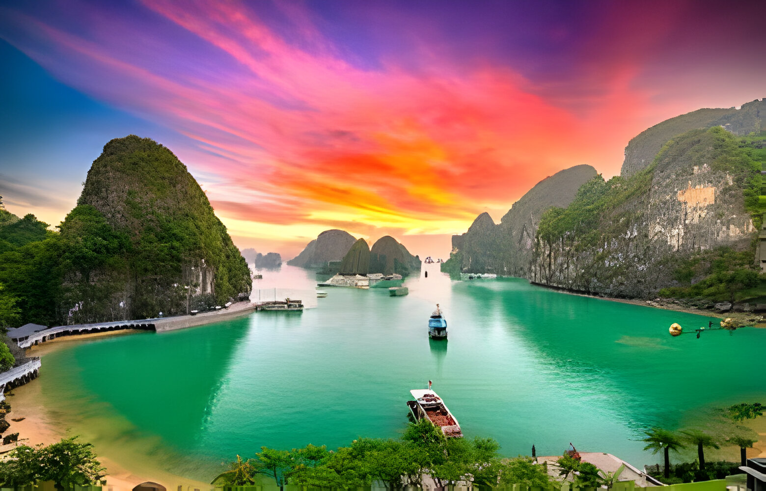 Summer in Halong Bay